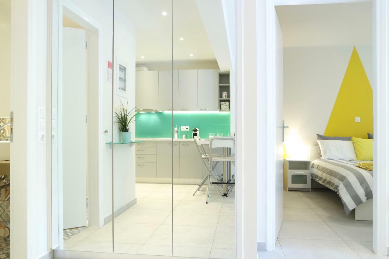 Design Apartment In The City Of Athén Kültér fotó