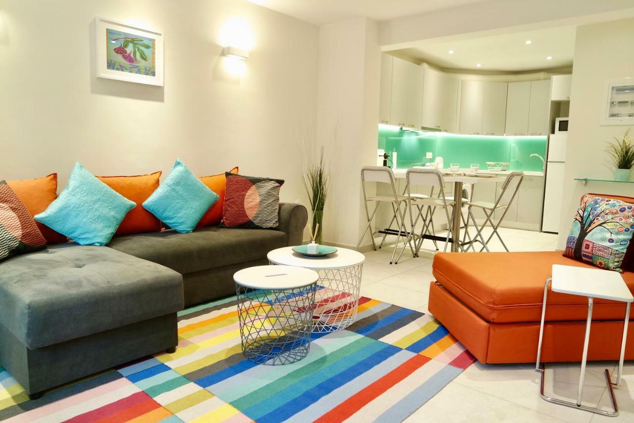 Design Apartment In The City Of Athén Kültér fotó